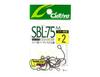 Owner SBL-75M Plugging Single Hook for Lure Barbless Size 2 (5661)