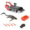 Matchbox Jurassic World Mosasaurus Amphibious Rescue Ship Vehicle Dinosaur Mini Water Ages JGG61 Transporter! Toy, Toy, Car, Play, 3+, Multi-Purpose,