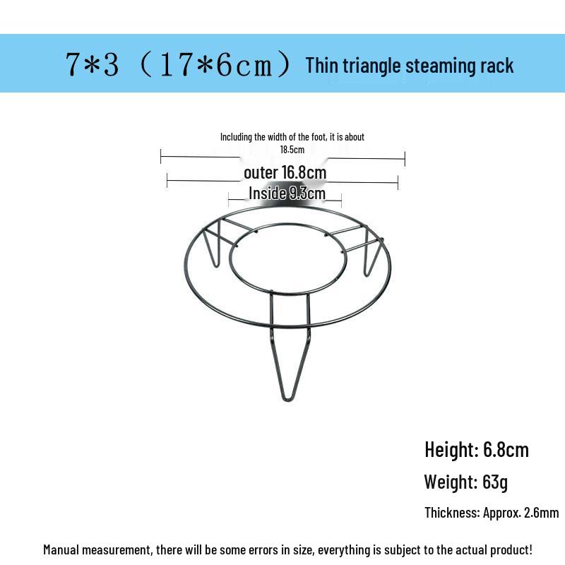 15-25 см нержавеющая сталь антимагнитная подставка для варки овощей на пару