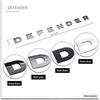 Наклейка на автомобиль с логотипом DEFENDER: Передний капот и задний значок для нового Land Rover Defender