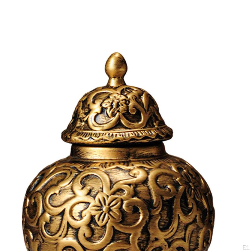 Фарфоровая имбирная банка Керамическая ваза для цветов Китайская коллекция Настольное украшение Декоративное для