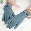 Женские зимние аксессуары Немецкий флис Корейский стиль Варежки Перчатки Женские перчатки