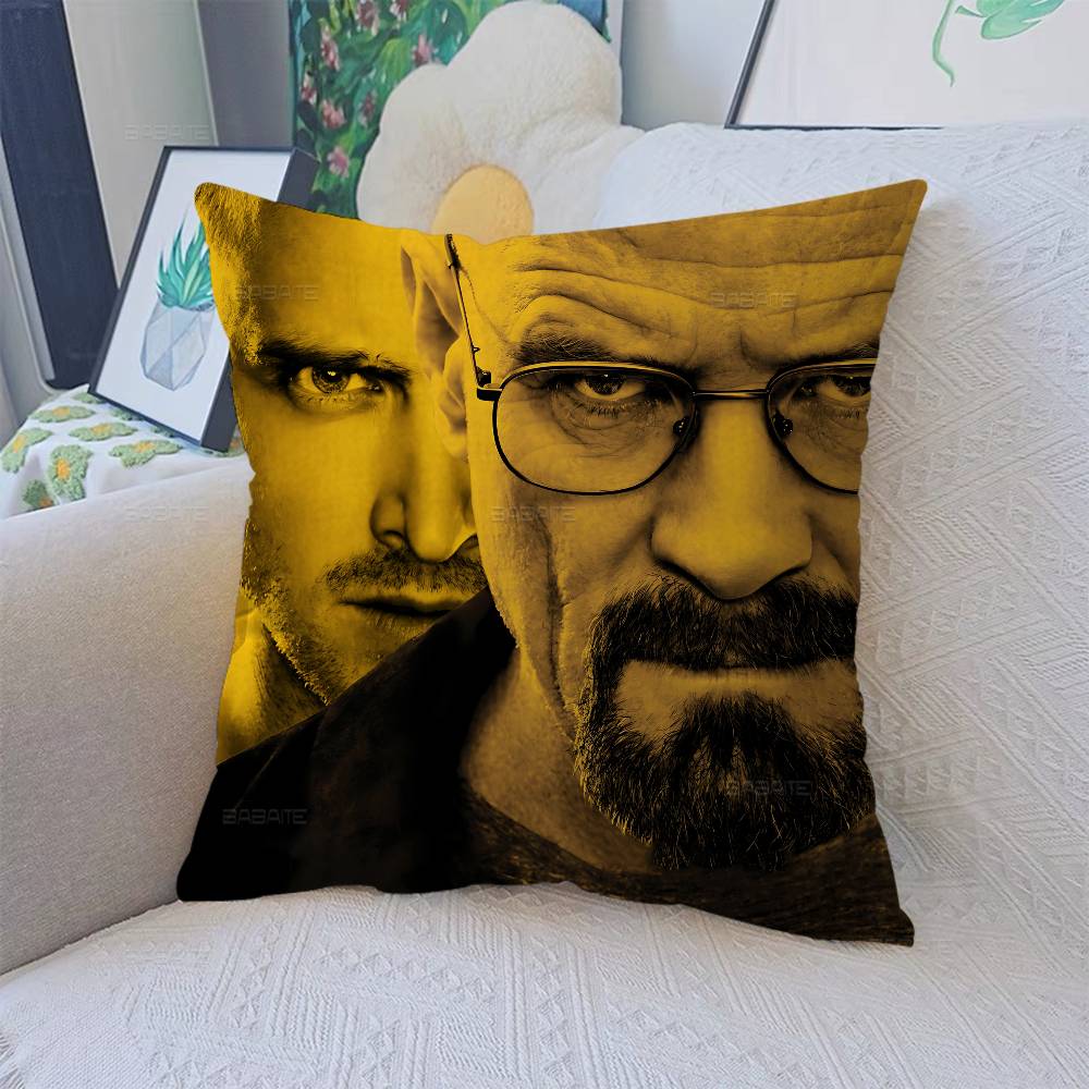 TV Series Breaking Bad Pillow Cover Sofa Cushion Cover Home Room Decoration Children Gift
