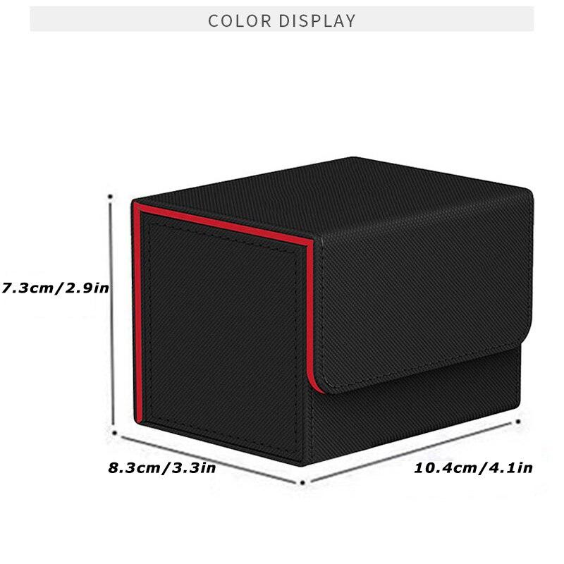 Держатель для колоды коллекционных карт, большой органайзер для карт MTG, футляры для хранения коллекционных игровых карт, защитные контейнеры