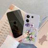 Модный цветочный мягкий прозрачный силиконовый чехол для Xiaomi Redmi Note 13 14T 15 Samsung A55 A35 S24 FE iPhone Huawei Honor Camera защитный противоударный чехол