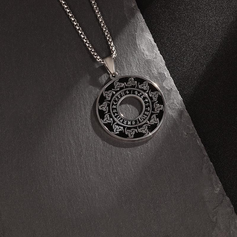 Ожерелье-кулон из нержавеющей стали с кельтским узлом и ирландским крестом для мужчин и женщин, модные ювелирные изделия