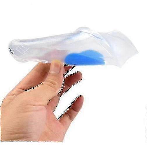 3 Pair Gel Heel Cups Plantar Fasciitis Inserts - Silicone Gel Heel Pads For Heel Pain, Bone Spur & Achilles Pain