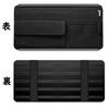 Ysemco Car Sun Visor Pocket, Sunglass Pocket, Card Storage, Small Items, Multi-functional, Car Storage Supplies (Black)