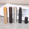 10Ml Portable Uv Glass Refillable Perfume Bottle With Aluminum Atomizer Spray Bottles Sample Empty Containers