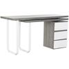 Desk - DKD HOME DECOR - Standard - Metal and MDF - Grey - 150x120x75 Cm