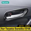 For Toyota Corolla E210 2019 2020 2021 2022 2023 2024 Hybrid Stainless Car Door Handle Cover Trim Sticker Decoration Accessories