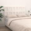 VidaXL Headboard White 165.5x4x100 Cm Solid Pine Wood 818931