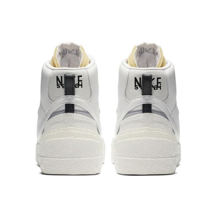 Nike x sacai Blazer Mid 'White Grey' Men's BV0072-100