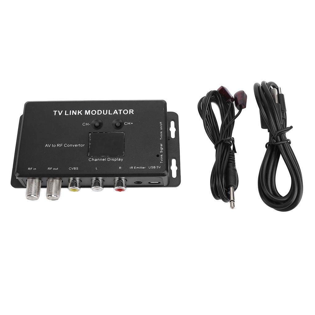 Модулятор TV Link AV To RF Converter IR Extender Support PAL NTSC PCB Circuit 471,25 МГц to 885,25