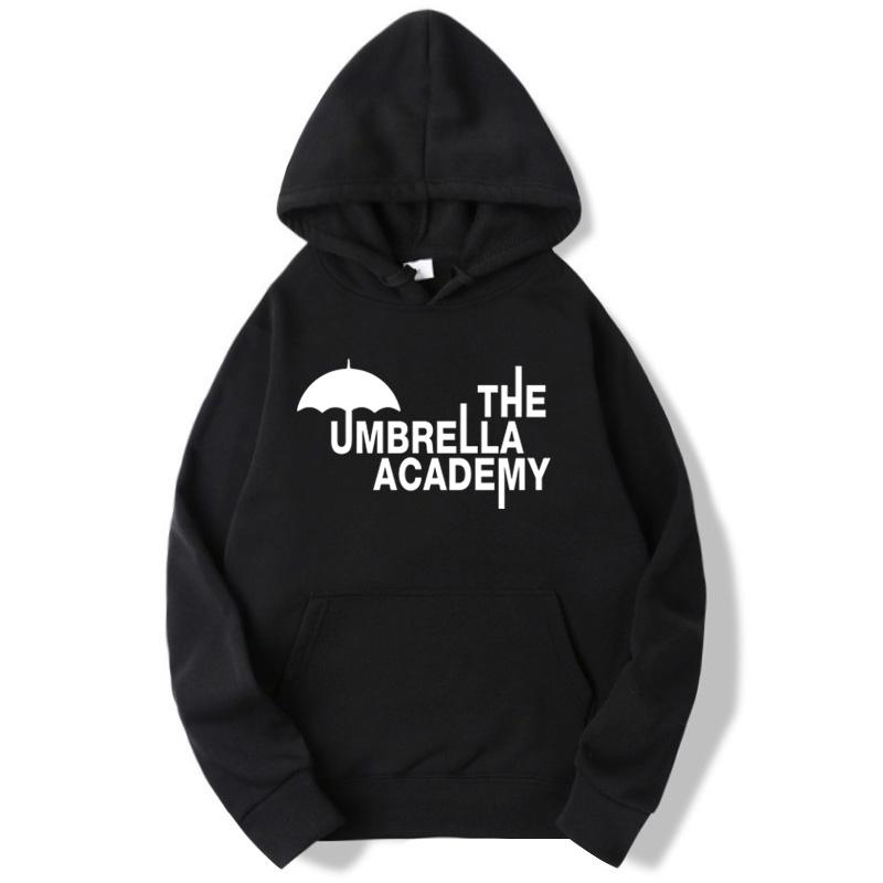Новая толстовка с капюшоном с принтом зонтика из сериала «Академия Амбрелла», женские толстовки унисекс, повседневные флисовые толстовки на весну и осень