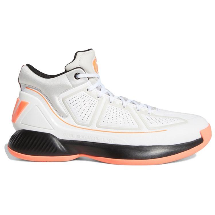 Adidas D Rose 10 Basketball Shoes Men Sneakers White Black EH2129