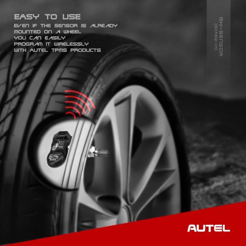 Autel MX Sensor 433 315MHZ TPMS Sensor MaxiTPMS Tire Pressure Monitor Tester Tire Repair Tools Scanner Programming MX-Sensor