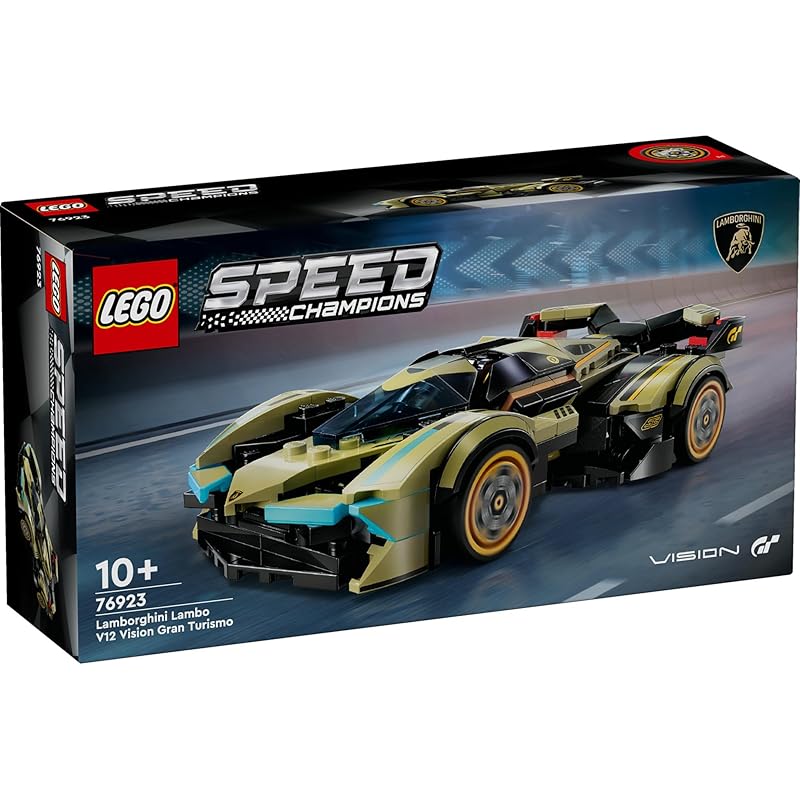 Lego speed champion Lamborghini Lambo V12 Vision Gran Turismo игрушки игрушка подарок на день рождения блок мальчик девочка ребенок 10 лет 11 лет 12 лет