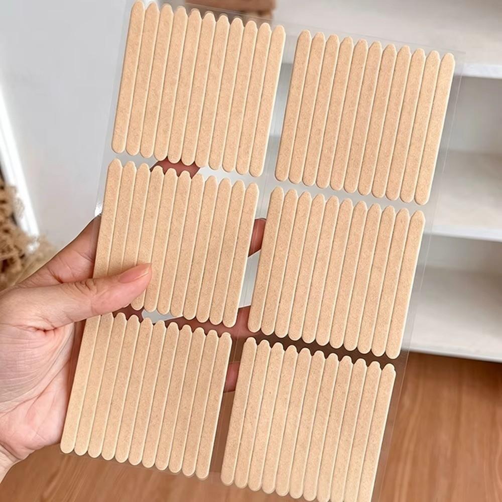 60/66Pcs Transparent Adhesive Nail Glue Stickers Manicure Adhesive Tape Home Manicure