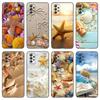 Seashells Sea Starfish Phone Case For iPhone Samsung Galaxy Redmi Xiaomi Oppo OnePlus Note S A 7 8 9 10 11 12 13 14 20 21 22 23 53 54 Pro Max Ultra