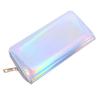 New Lanyard Laser Holographic Wallet Women Long Purse Female Clutch Bag Women Wallets Purses Zip Phone Pocket Carteras