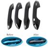 4pcs For BYD ATTO 3 Yuan Plus 2024 2024 Car Accessories ABS Door Handle Cover With Smart Key Hole Catch Cap Trim Molding