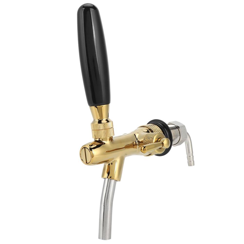 9 piece Stainless Steel Beer Tap Faucet Brass Beer Dispenser Adjustable Beer Faucet Restaurants