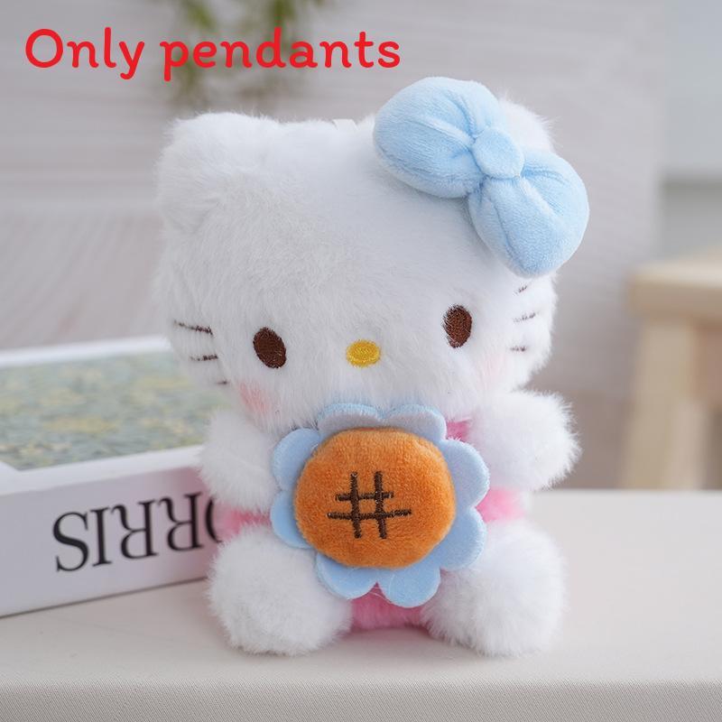 Pendants Cute Plush With Sunflower And Bow Decorations For Kids Gift