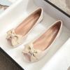 2025 Shoes for Women Fashion Flat Shoes Casual Bowknot Peep-toe Shoes Fashion Slip-on Loafers