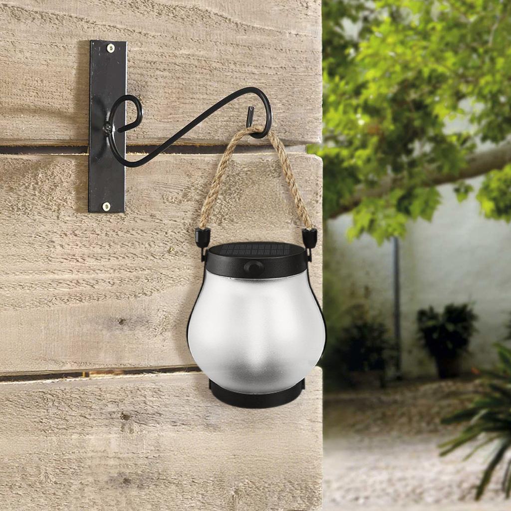 Solar Rope Flame Lamp Hanging Outdoor Camping Light Rechargeable Courtyard Decorative Multifunctional Lighting Lamp