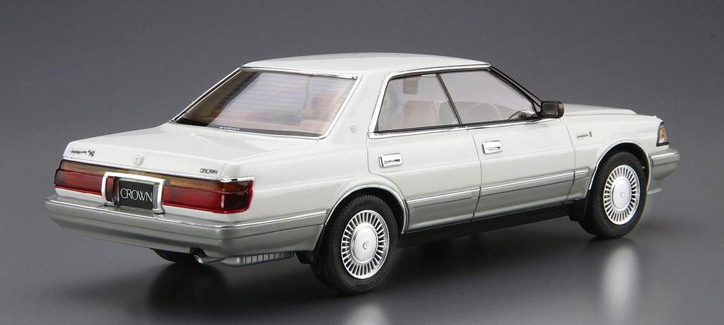 AOSHIMA Модель автомобиля серии Toyota UZS131 Crown Royal Saloon G 1989 Пластиковая модель 1/24 № 87