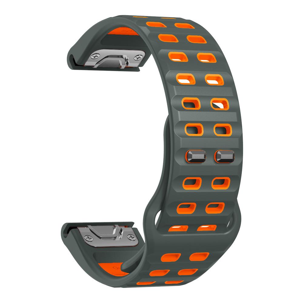 Силиконовый ремешок 22 26 мм для Garmin Fenix 8 47 мм 51 мм/Fenix 6 6X 7 7X Pro 5 5X Plus/965 955/Epix QuickFit Умные часы Ремешок Браслет