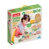 Quercetti Набор серии Play Bio - Для занятий мозаикой Fantacolor Baby (чипсы (21 шт.) + доска)