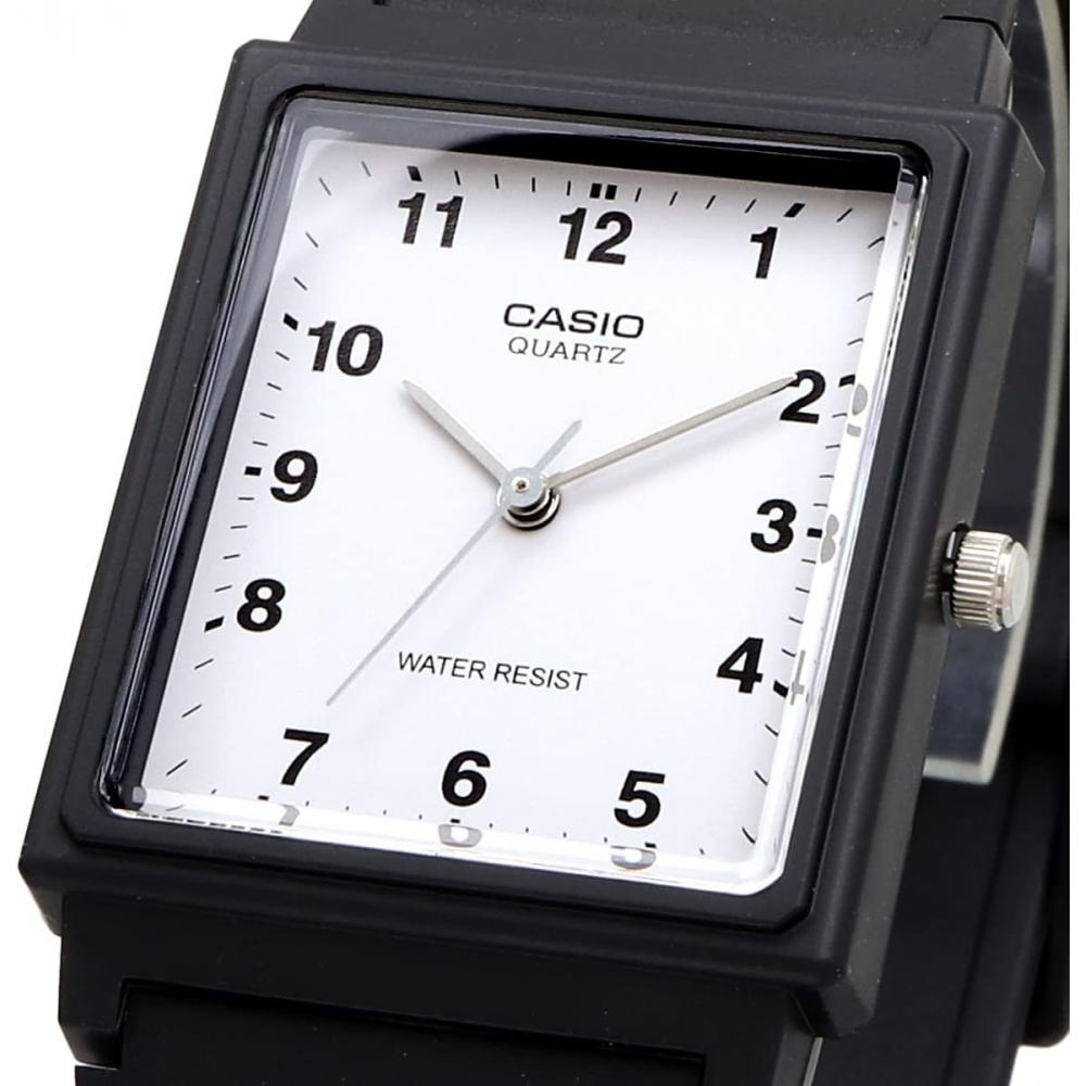 Casio Unisex Analog Watch White Mq 27 7b