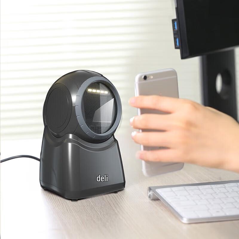 Deli Desktop QR Code Payment Scanner