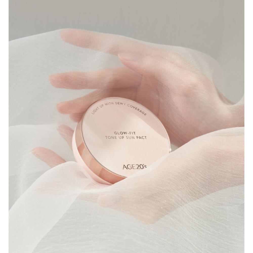 Солнцезащитный крем Age to Wenness Glow Fit Tone Up SPF50+ PA++++, 12,5 г, 2 шт.