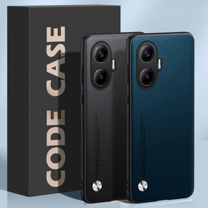 Роскошный чехол из искусственной кожи для Xiaomi Poco F7, задняя крышка, матовый силиконовый чехол для полной защиты телефона для Redmi Turbo 4 Pro 5G PocoF7