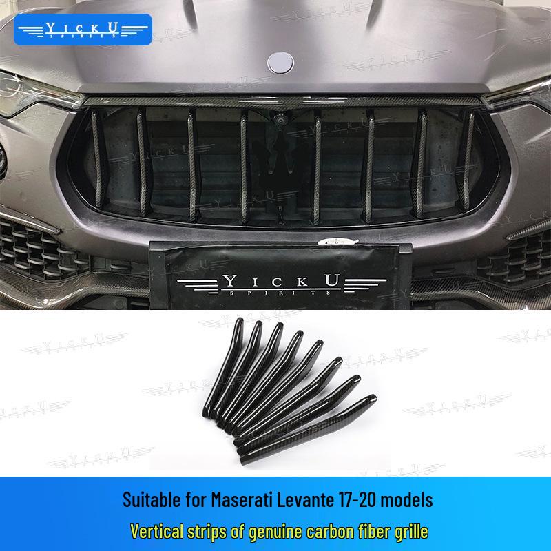 Maserati Levante Карбоновый Сплиттер, Диффузор, Расширители, Панели, Дефлекторы, Спойлер на Капот и Крышу