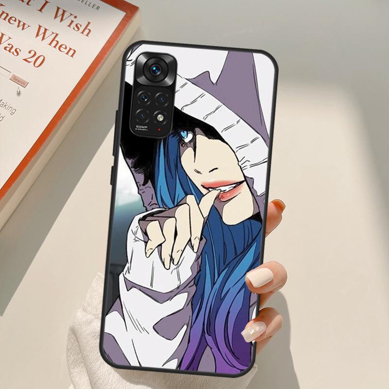 Чехол-ветровка Manga для Xiaomi Redmi Note 11 10 9 8 Pro Note 11S 10S 9S 8T K50 K40 9A 9C 10A 10C Cover