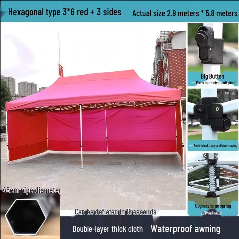 Heavy-Duty Folding Outdoor Pop-Up Canopy