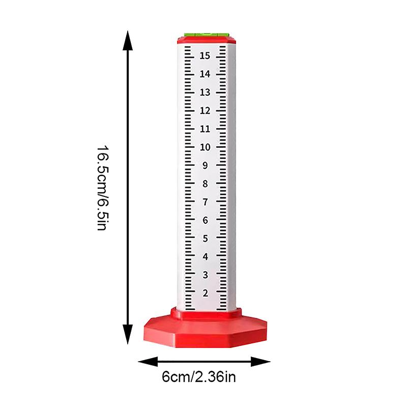 Высокоточный инструмент для шкалы плитки, линейка равной высоты, градиентная линейка, выравнивающая потолочная разметочная линейка равной высоты