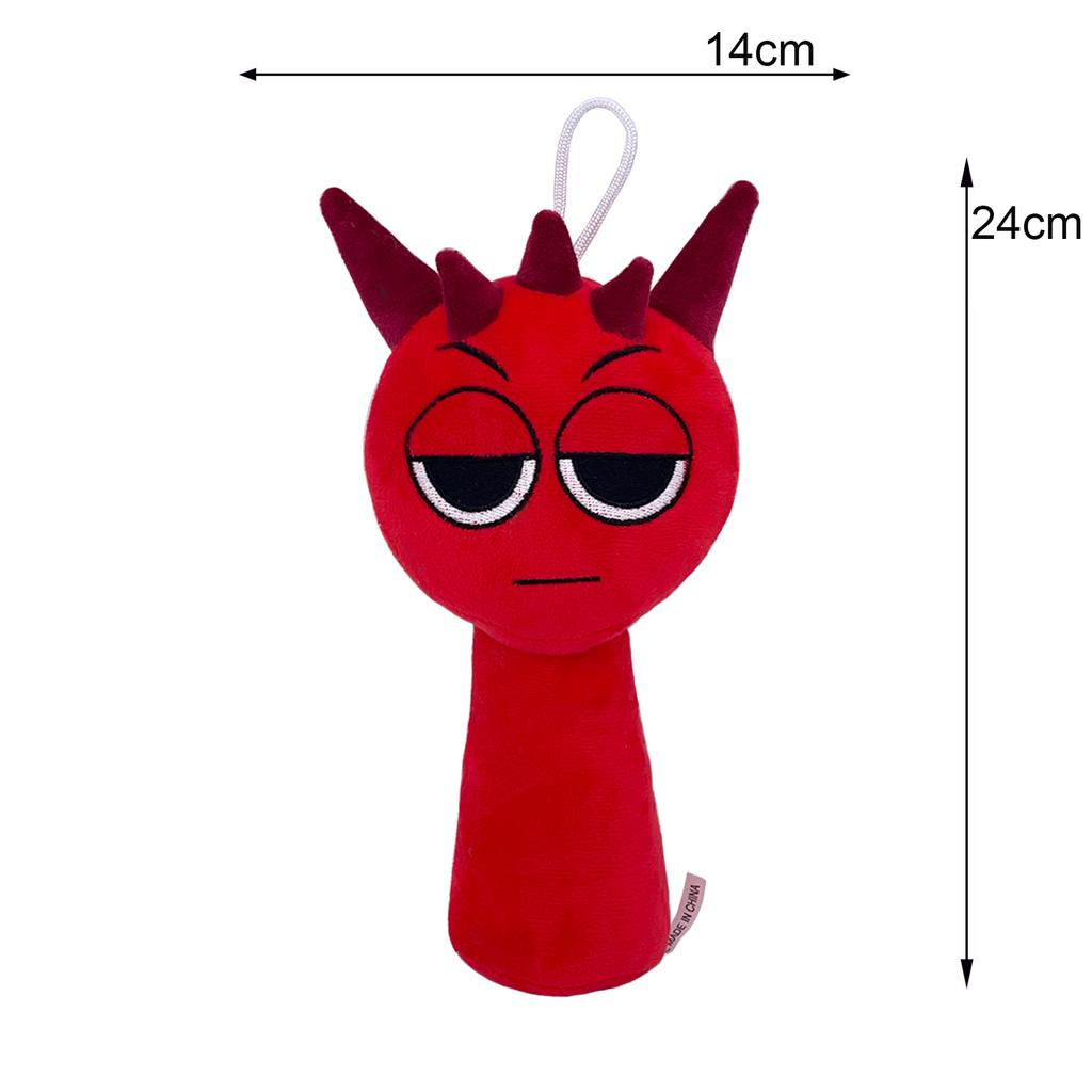 Sprunki Плюшевые игрушки Игра ужасов Sprunki Incredibox Plushie Мультфильм Милая Мягкая Мягкая Подушка Для Детей Подарки На День Рождения Рождественские