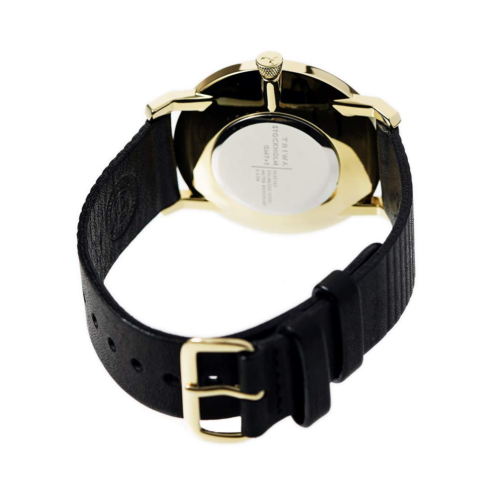 Часы TRIWA унисекс Falken FALKEN [TRIWA] FAST107.WC010117 мужские женские черные/золотые [Товар]