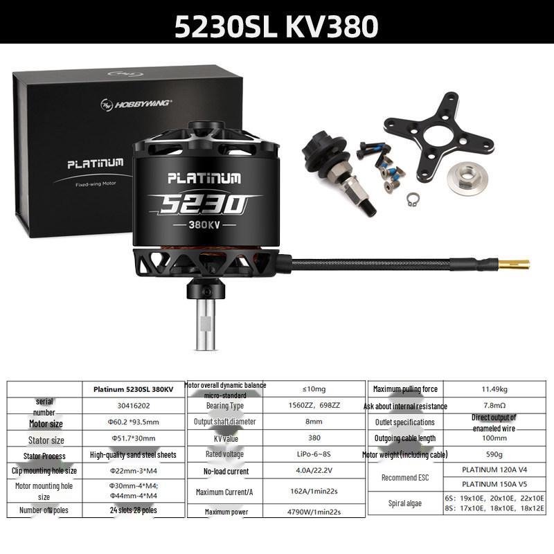 Hobbywing Platinum 4120/5220/5230 Series Model Aircraft & Helicopter Motors