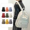Lightweight Waterproof Nylon Backpack Large Capacity Commuter Backpack for Women