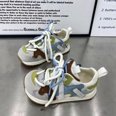 Мужские дышащие кроссовки Forrest Gump на весну 2025 года - Универсальная повседневная обувь для женщин