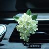 Автомобильный ароматизатор с зажимом-цветком, воздухораспределитель для автомобиля, ароматизатор с ароматом персика, аксессуары для украшения автомобиля, свежий воздух
