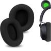 Headphones Ear Cushions Memory Foam Earpads Cover Earmuffs Repair Parts For Razer Barracuda X Gaming Headset (Black)