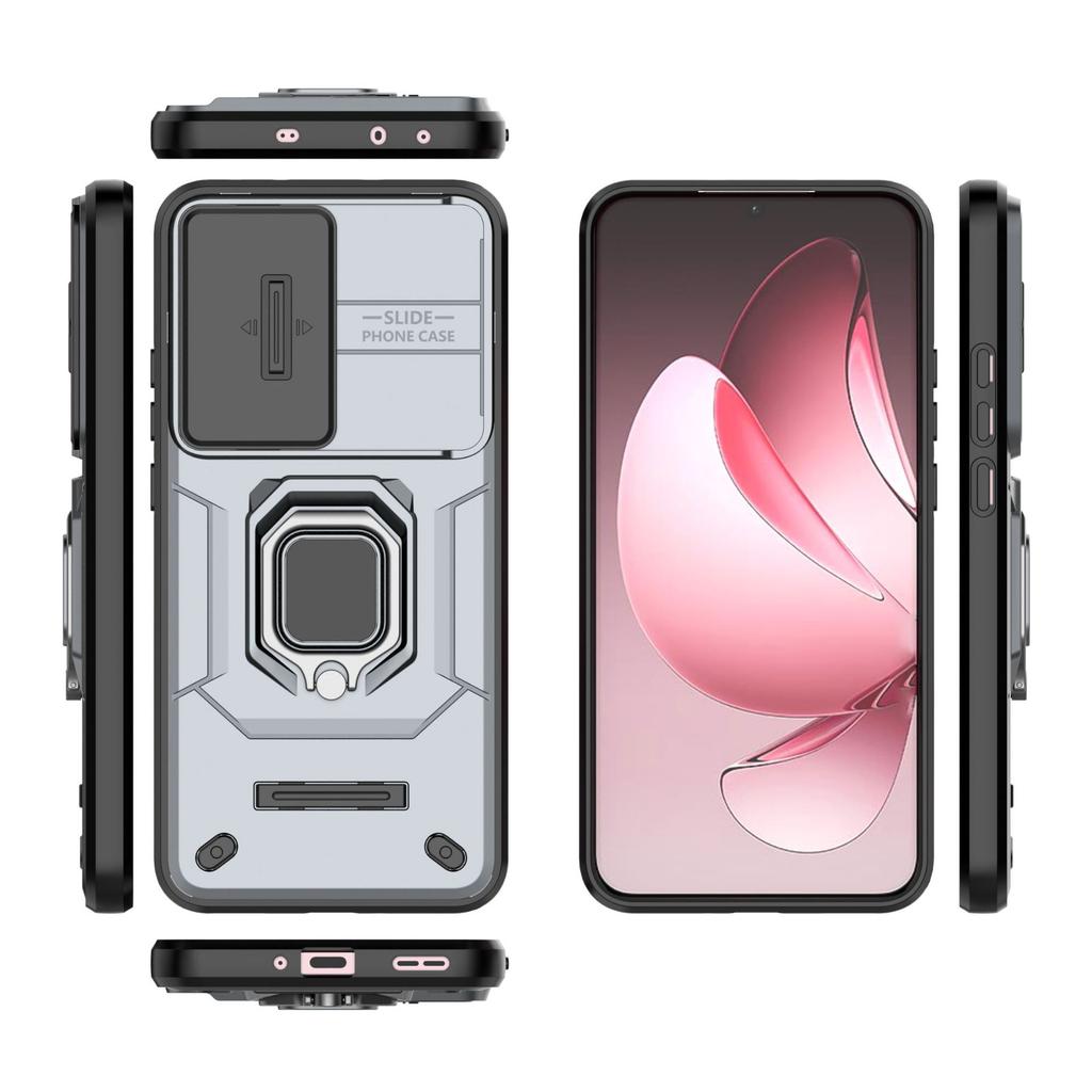 Oppo Reno 13 Phone Case,Military-Grade Magnetic Kickstand Phone Case Cover for Oppo Reno 13