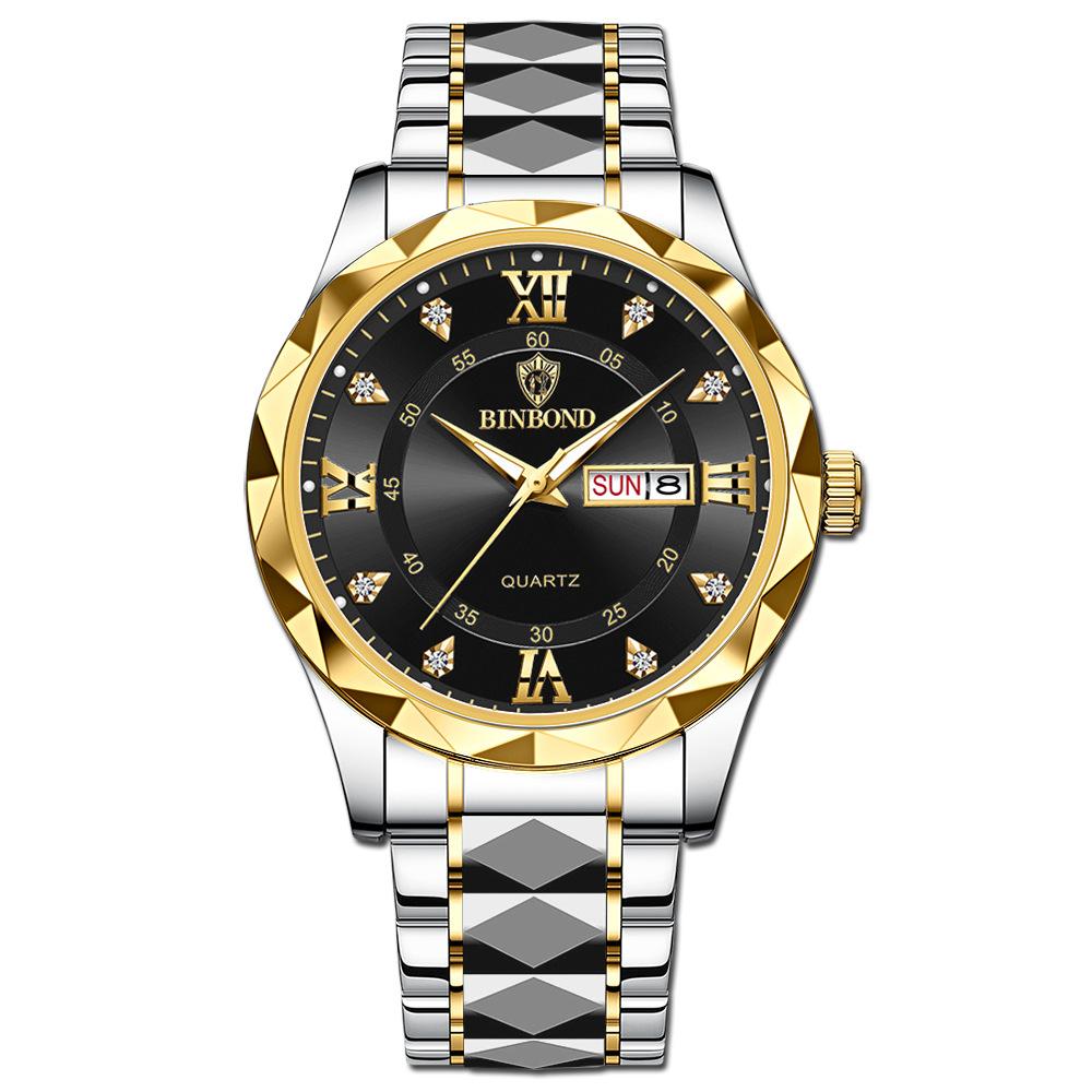 Мужские водонепроницаемые светящиеся наручные часы-будильник для бега